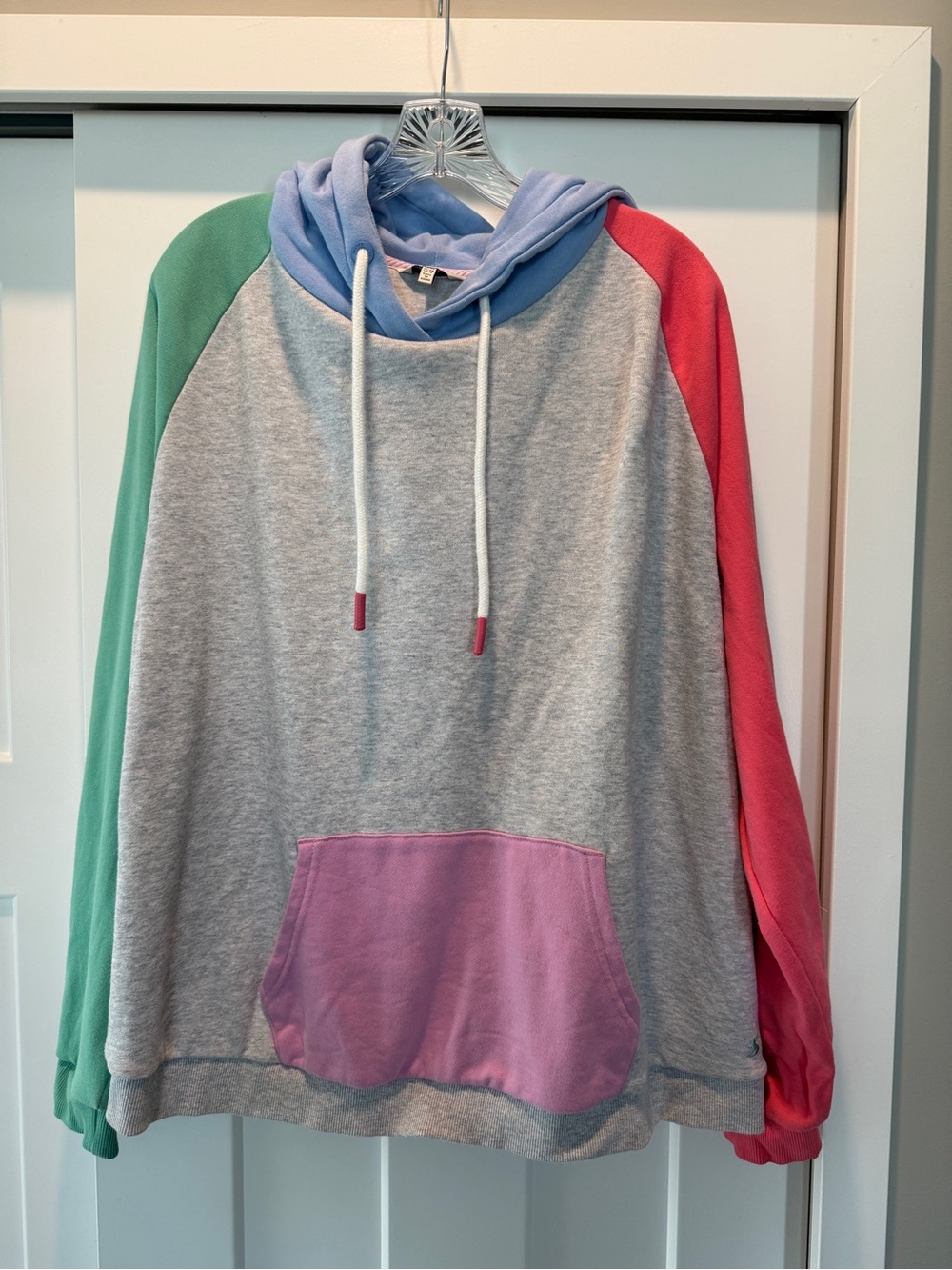 Joules Colorblock Hooded Sweatshirt - size 16 - great condition